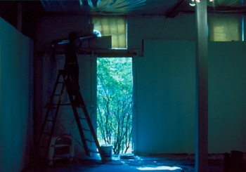 Hallwalls gallery, summer 1980.