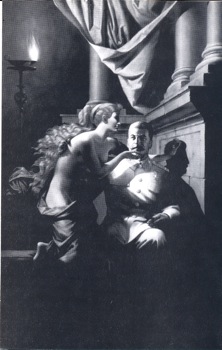 Invitation to Komar & Melamid event at Hallwalls