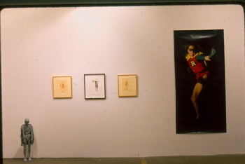 Installation view of 
