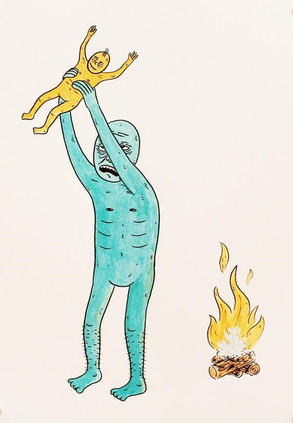 drawing by Bobby Griffiths